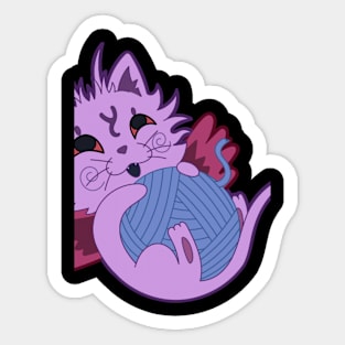 i.R.S. Cat  , hunterxhunter, hunter x hunter, killua, feitan, hisoka, kurapika, leorio, pitou, sparkle, gon Sticker